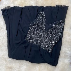 Dress the Population Black Gown Size L